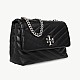 Сумка Tory Burch Kira Shevron Small Convertible Shoulder Bag Black/Rolled Nickel
