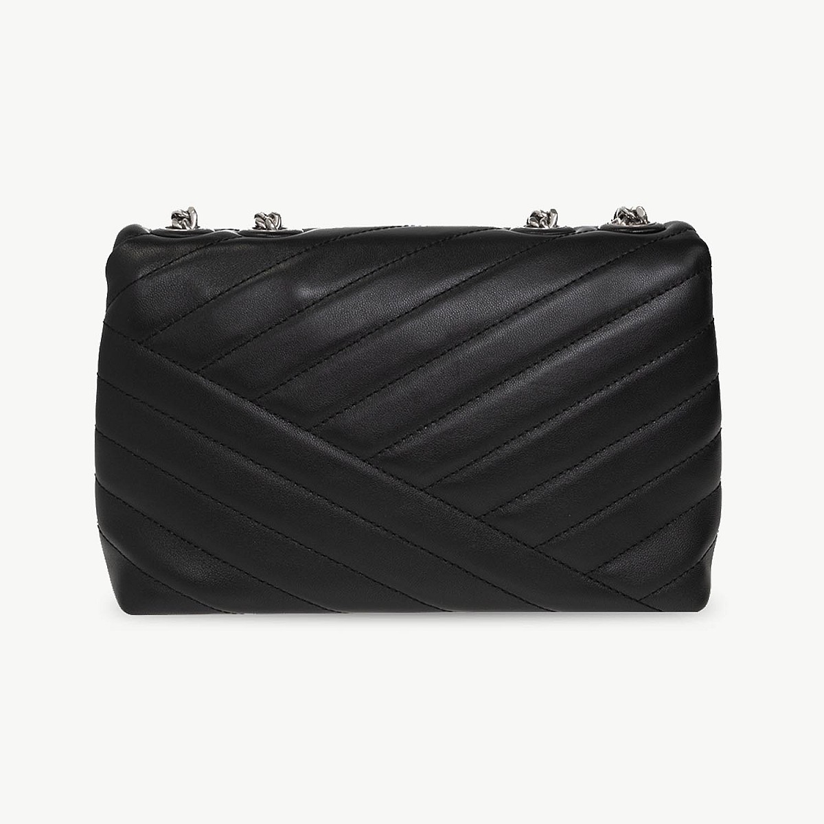 Сумка Tory Burch Kira Shevron Small Convertible Shoulder Bag Black/Rolled Nickel