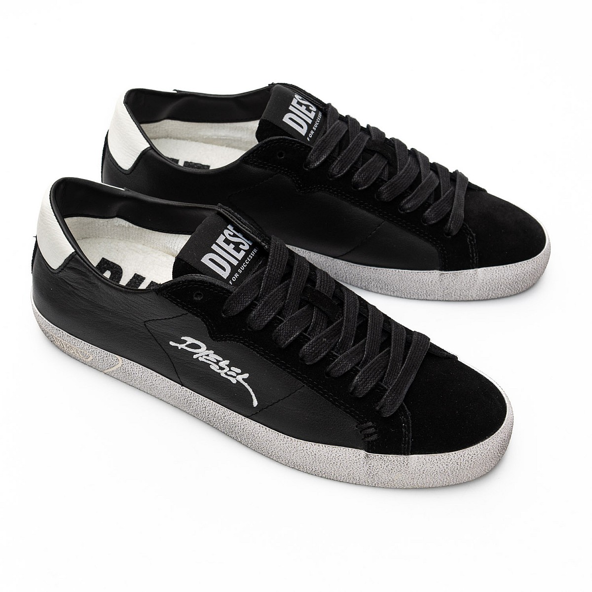 Кеди Diesel S-Leroji Low Black/White