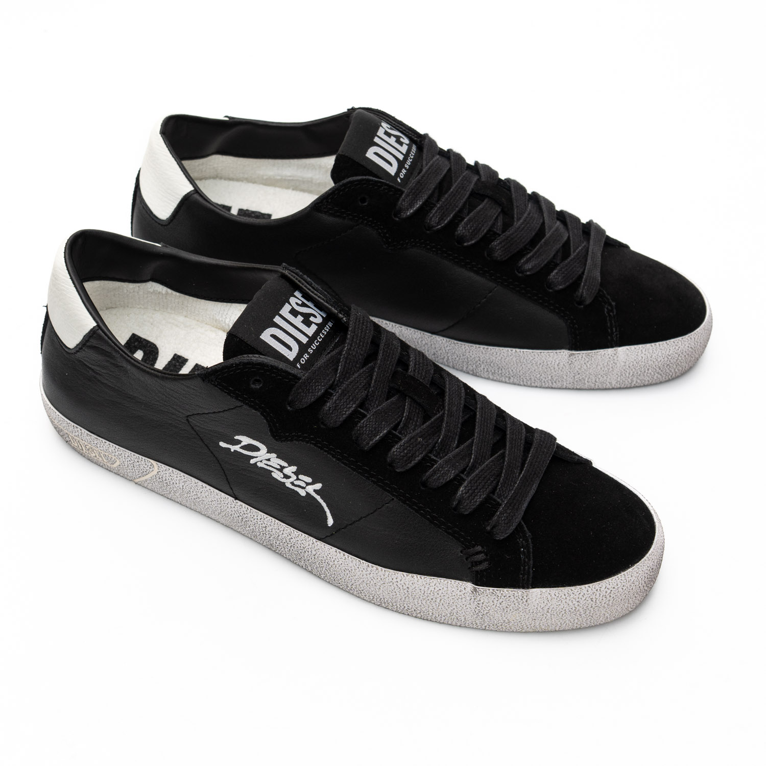 Кеди Diesel S-Leroji Low Black/White