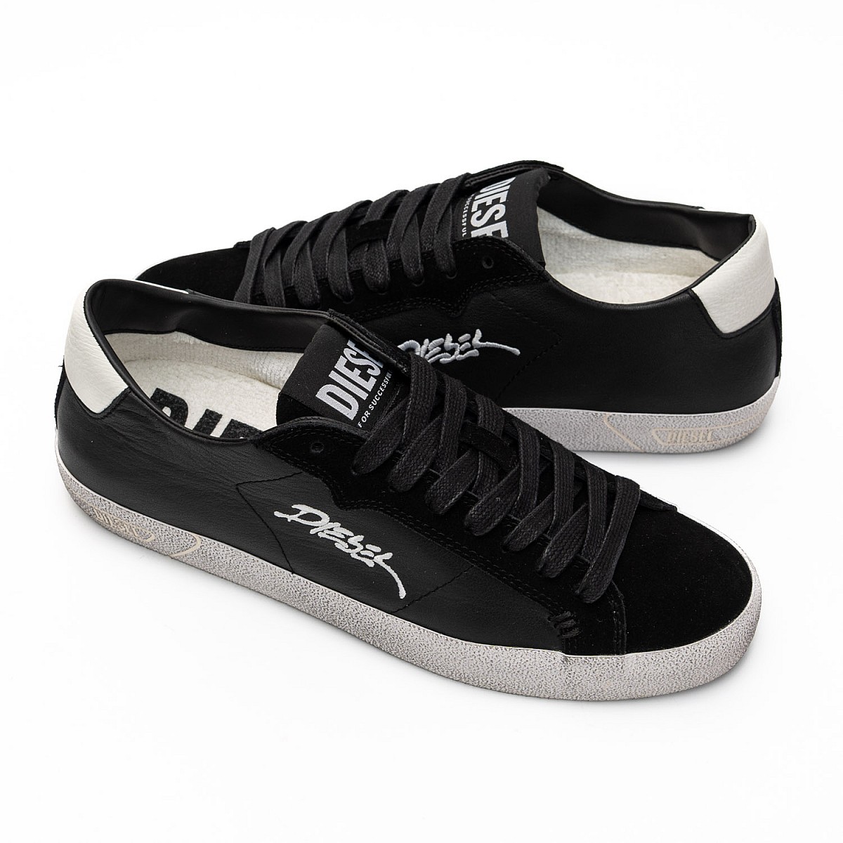 Кеди Diesel S-Leroji Low Black/White