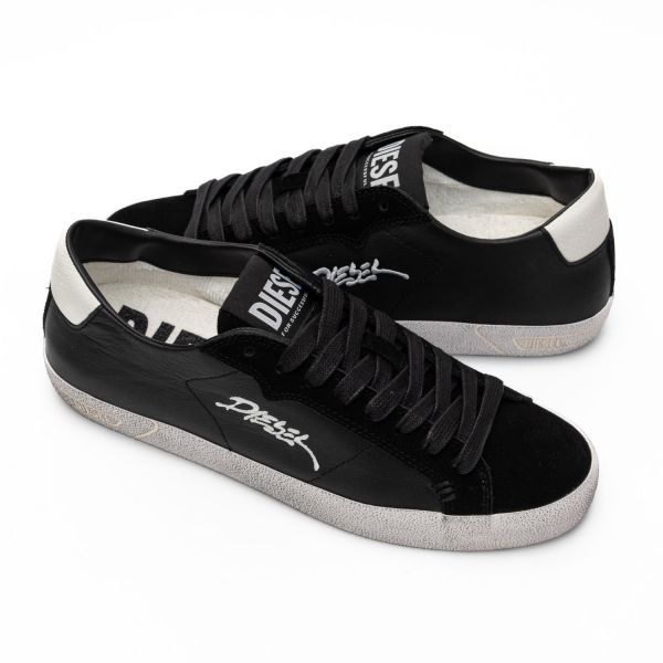 Кеды Diesel S-Leroji Low Black/White.