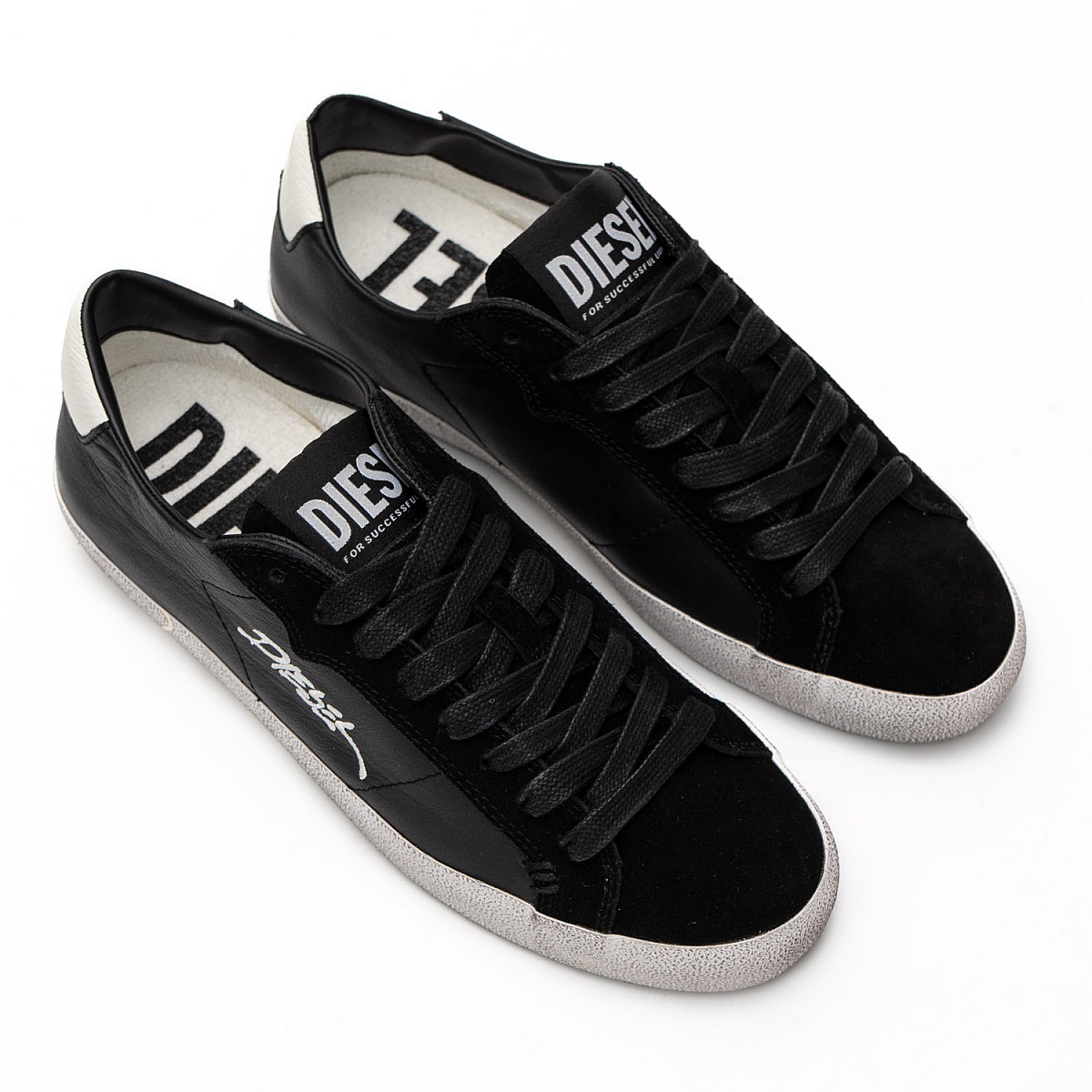 Кеди Diesel S-Leroji Low Black/White