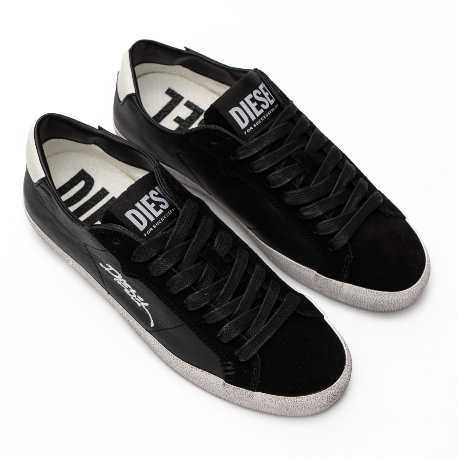 Кеди Diesel S-Leroji Low Black/White