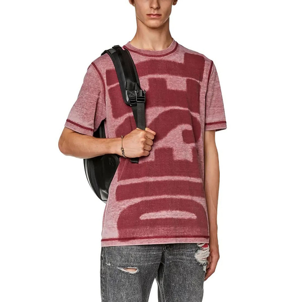 Футболка Diesel T-Just-L1 A10437-0CKAB-4DY