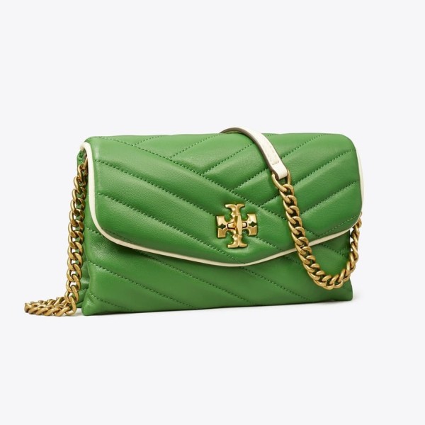 Сумка Tory Burch Kira Chevron Pop Edge Chain Wallet 148711 0523