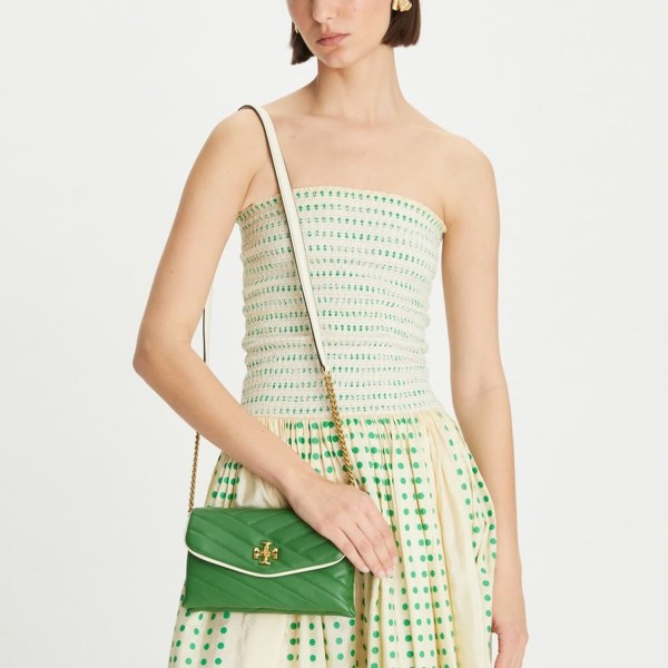 Сумка Tory Burch Kira Chevron Pop Edge Chain Wallet 148711 0523