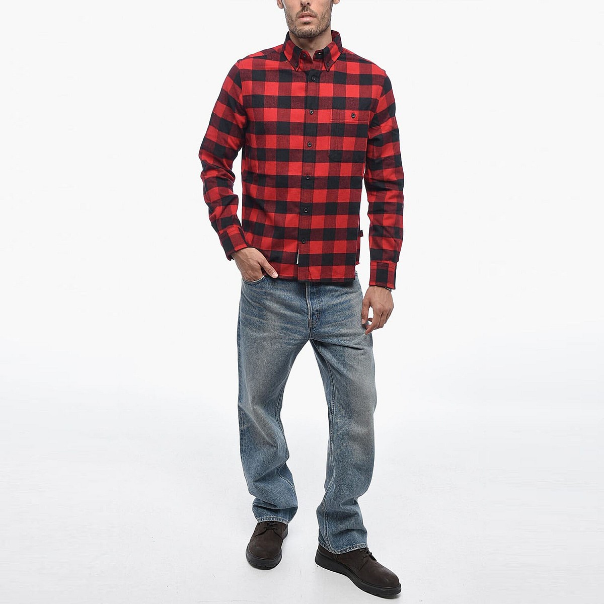 Овершорт Woolrich Trout Run Buffalo Shirt