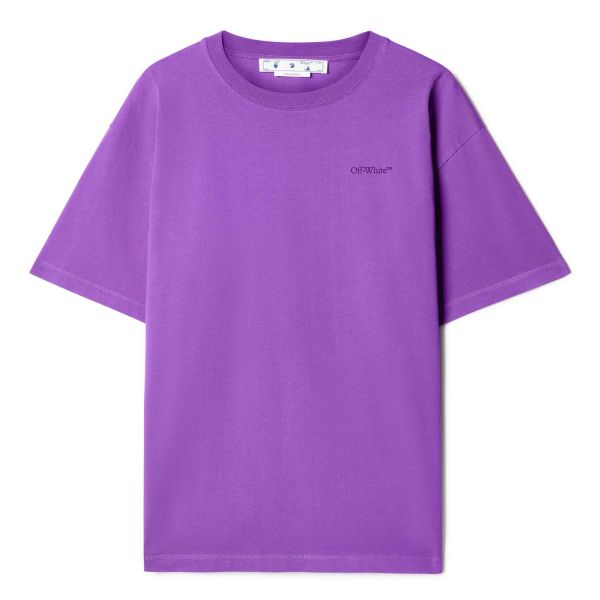 Футболка Off White Jumbo Arrow Over S/S Tee Orchid Black.