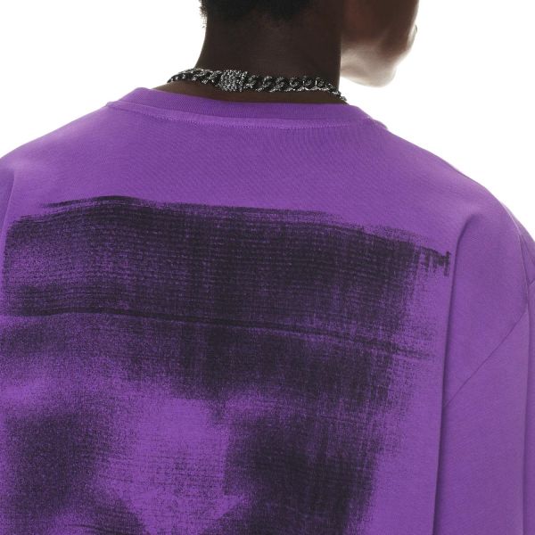 Футболка Off White Jumbo Arrow Over S/S Tee Orchid Black.