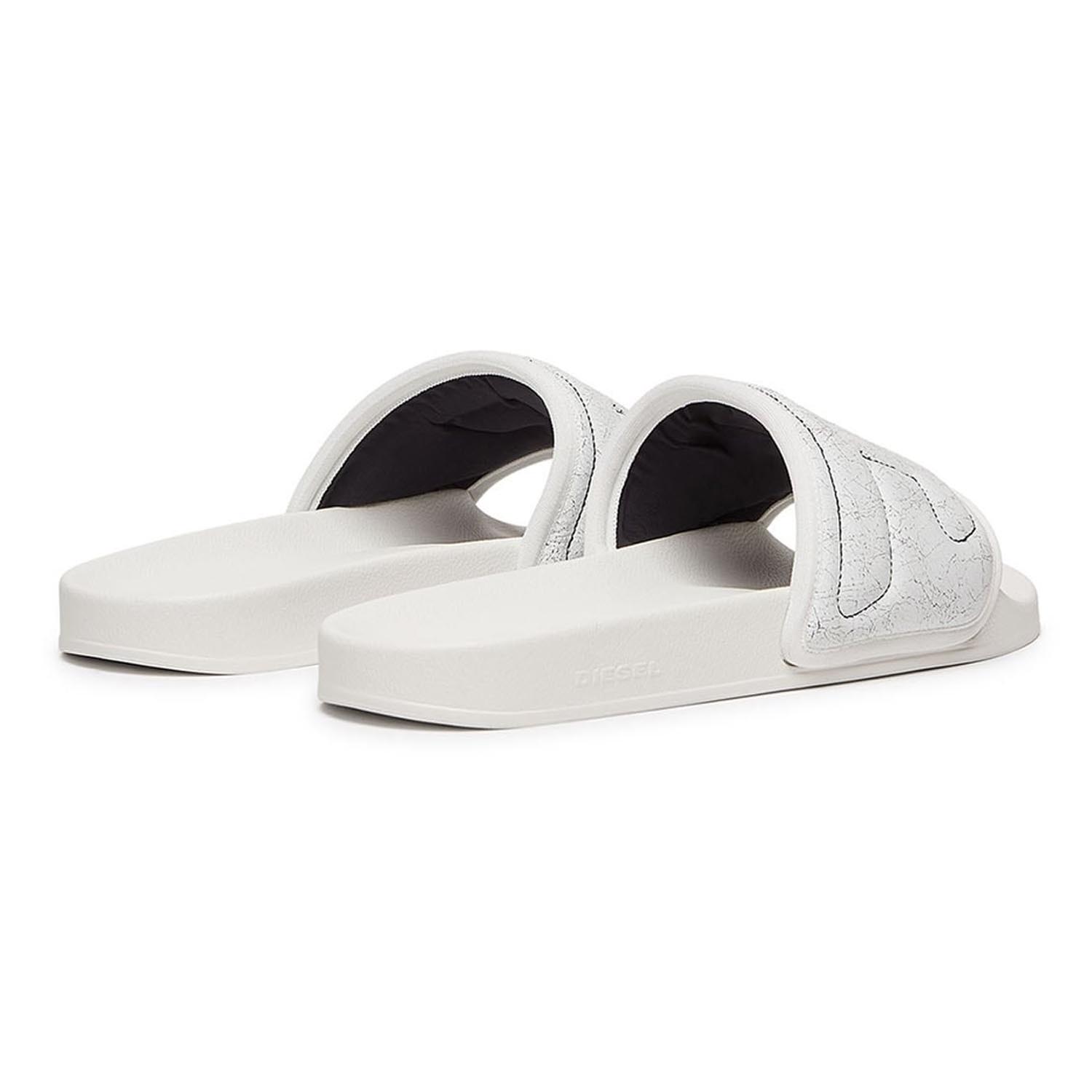Шльопанці Diesel SA-Mayemi Puf White/Black