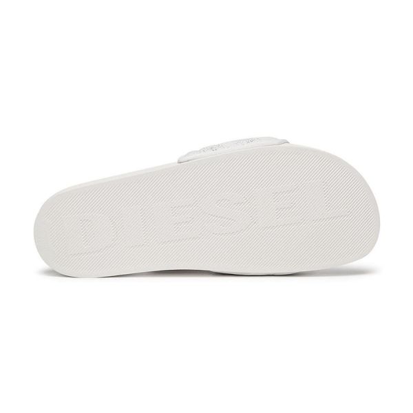 Шлепанцы Diesel SA-Mayemi Puf White/Black.
