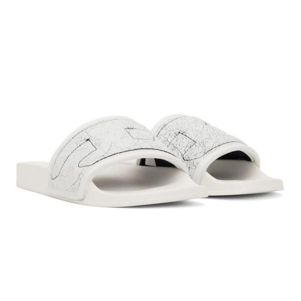 Шлепанцы Diesel SA-Mayemi Puf White/Black.