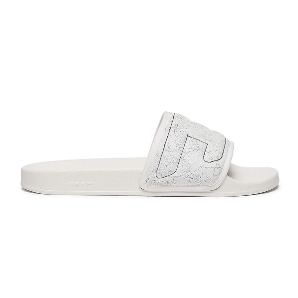 Шлепанцы Diesel SA-Mayemi Puf White/Black.