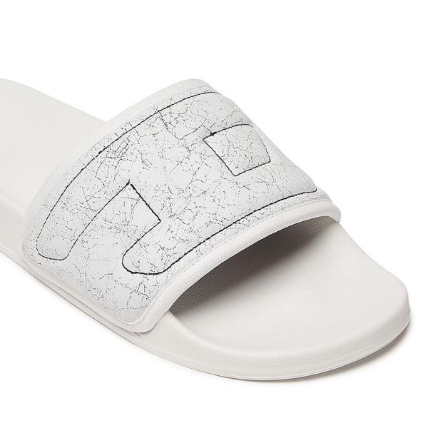 Шлепанцы Diesel SA-Mayemi Puf White/Black