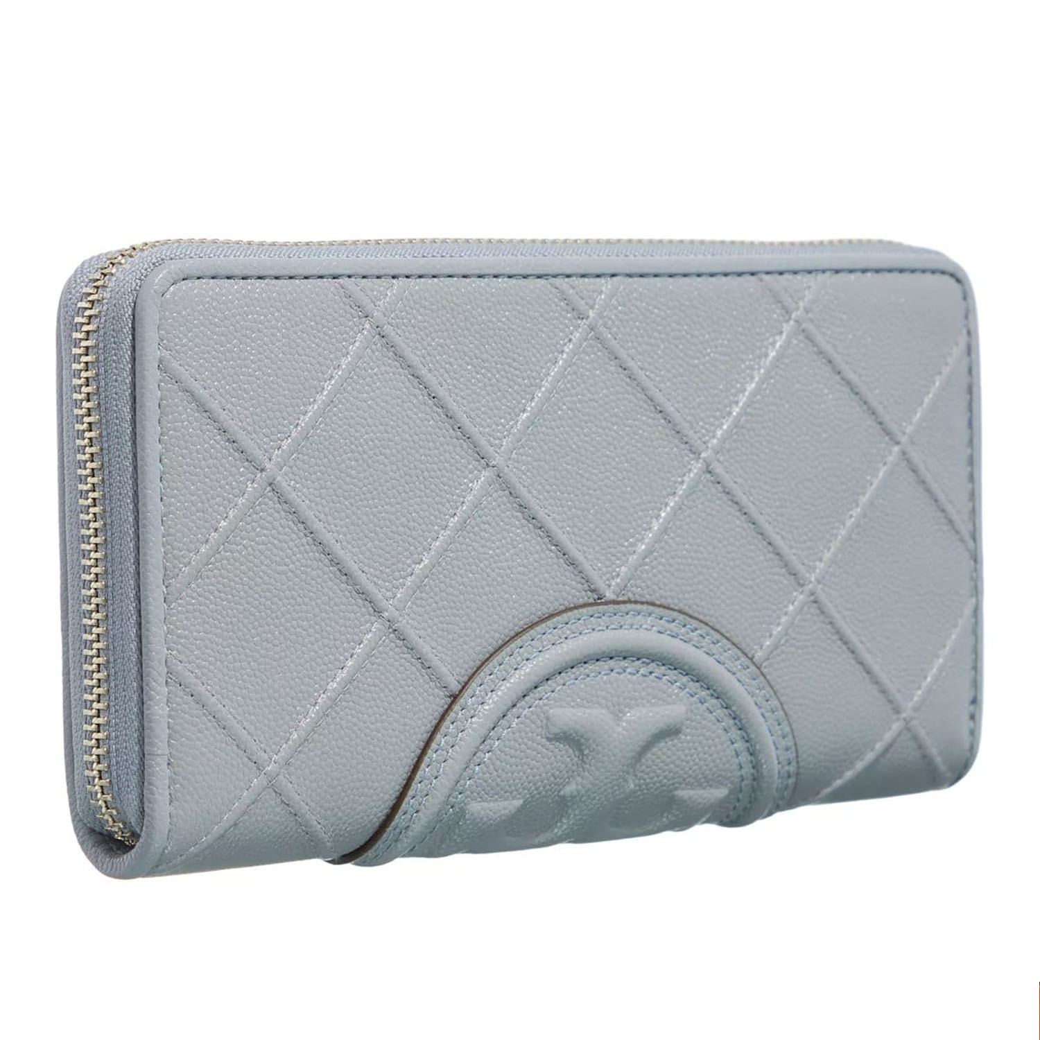 Кошелек Tory Burch Fleming Soft Zip Continental Wallet Slate