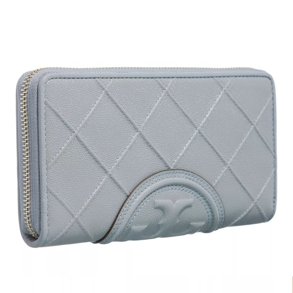 Гаманець Tory Burch Fleming Soft Zip Continental Wallet Slate