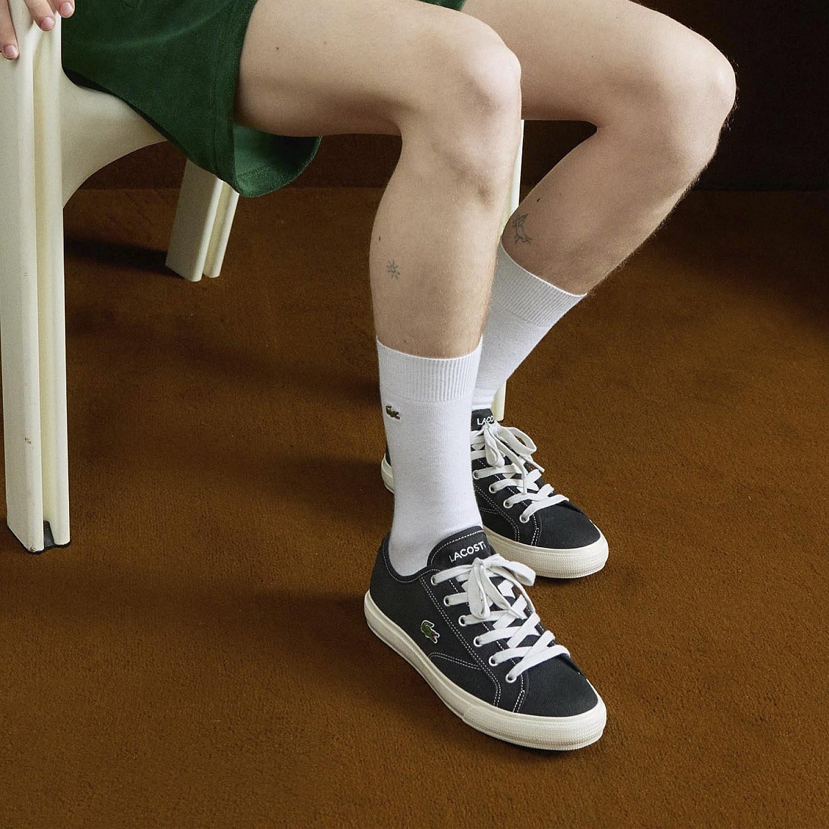 Кеди Lacoste Backcourt 124 1 CMA BLK/OFF WHT 747CMA0005454