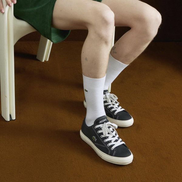 Кеды Lacoste Backcourt 124 1 CMA BLK/OFF WHT 747CMA0005454.