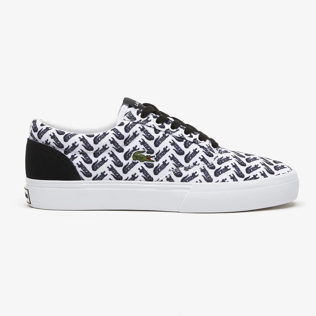 Кеди Lacoste Jump Serve Lace 123 3 CMA WHT/BLK Textile 745CMA0024147