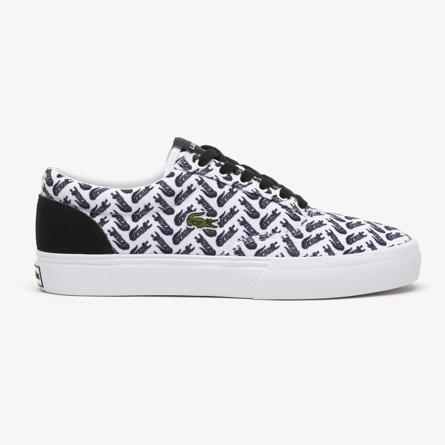 Кеды Lacoste Jump Serve Lace 123 3 CMA WHT/BLK Textile 745CMA0024147