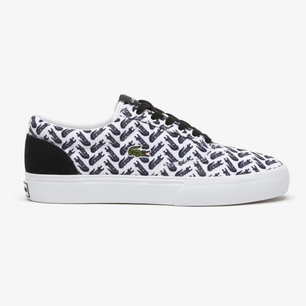 Кеды Lacoste Jump Serve Lace 123 3 CMA WHT/BLK Textile 745CMA0024147