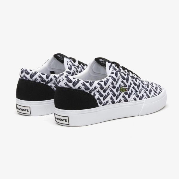 Кеды Lacoste Jump Serve Lace 123 3 CMA WHT/BLK Textile 745CMA0024147.