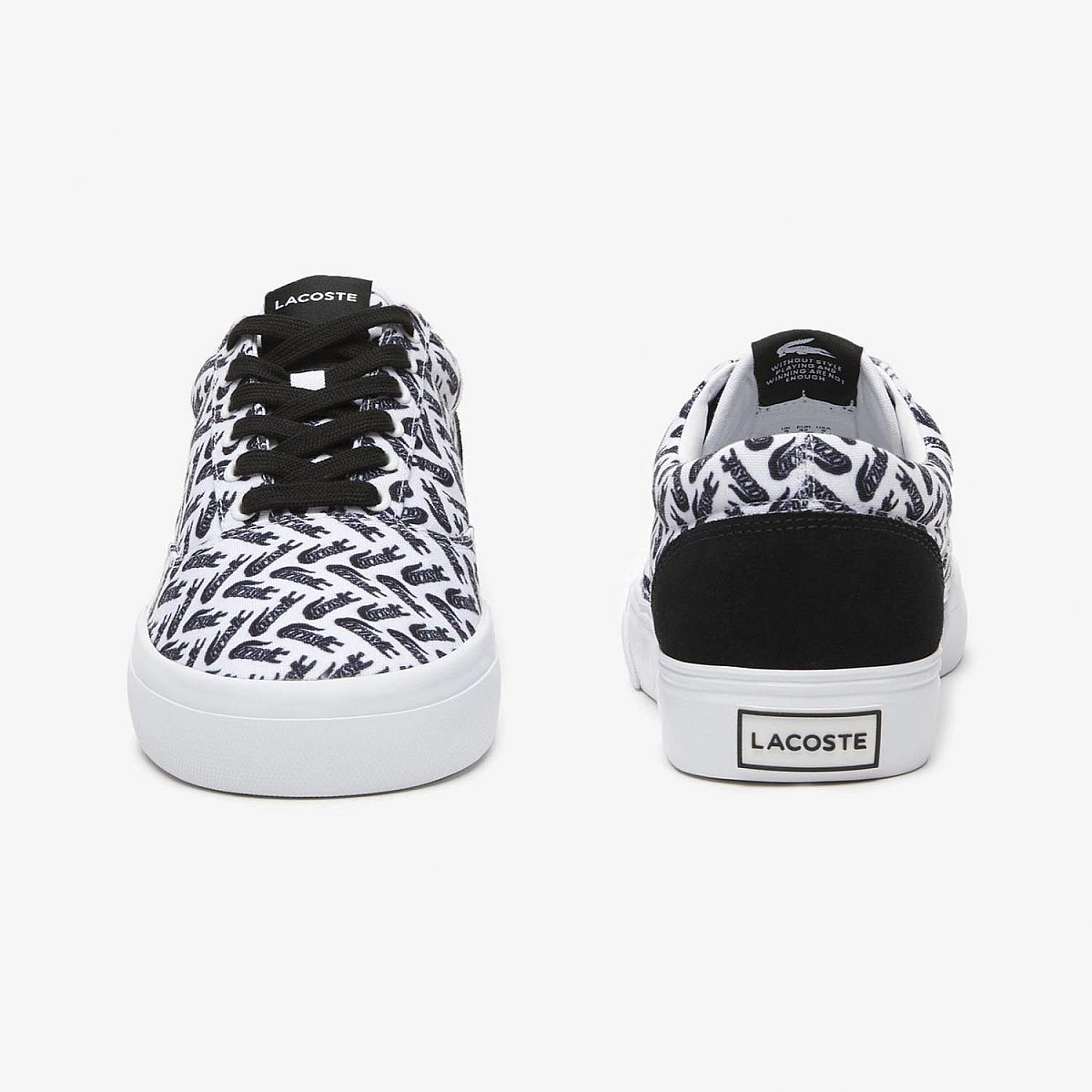 Кеди Lacoste Jump Serve Lace 123 3 CMA WHT/BLK Textile 745CMA0024147