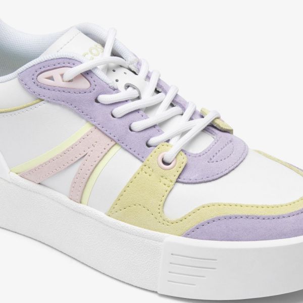Кеды Lacoste L002 124 2 SFA WHT/PNK 747SFA0051B53.
