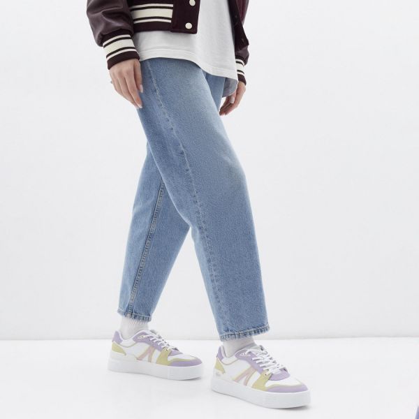 Кеды Lacoste L002 124 2 SFA WHT/PNK 747SFA0051B53