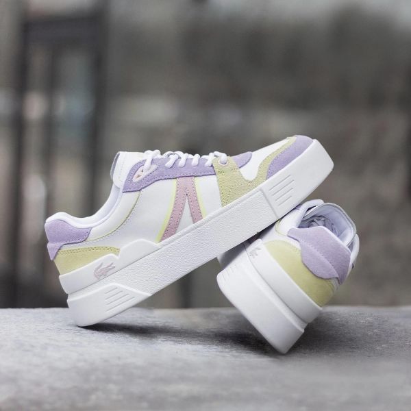 Кеды Lacoste L002 124 2 SFA WHT/PNK 747SFA0051B53.