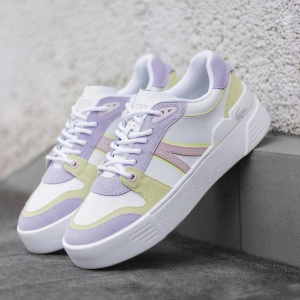 Кеды Lacoste L002 124 2 SFA WHT/PNK 747SFA0051B53.