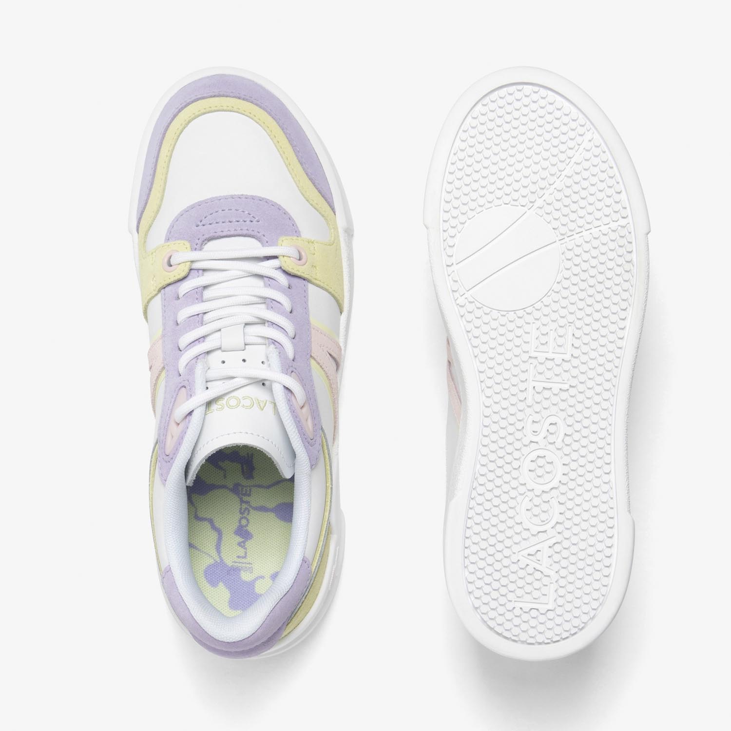 Кеды Lacoste L002 124 2 SFA WHT/PNK 747SFA0051B53