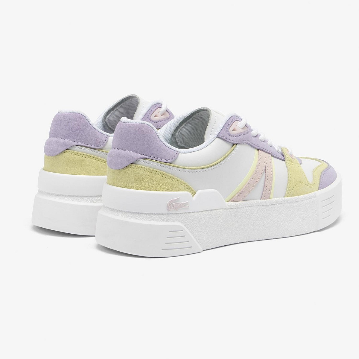 Кеди Lacoste L002 124 2 SFA WHT/PNK 747SFA0051B53