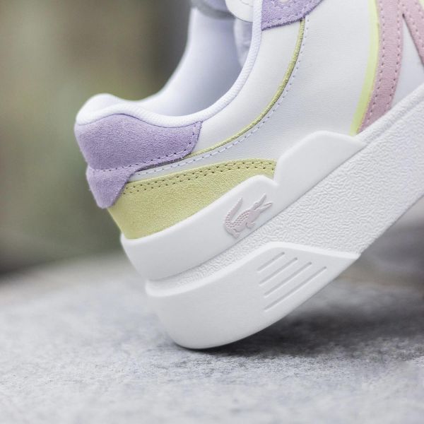 Кеды Lacoste L002 124 2 SFA WHT/PNK 747SFA0051B53.