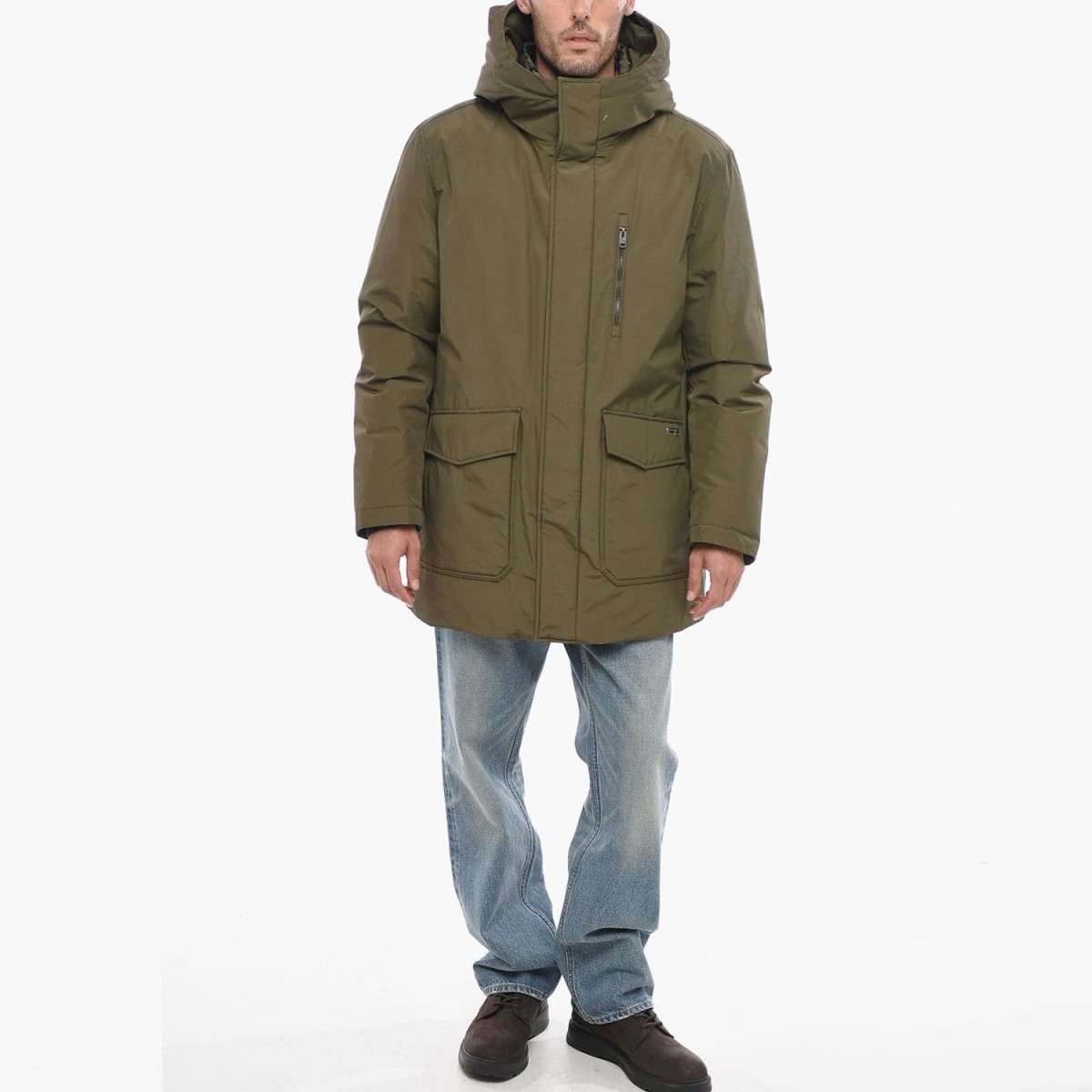 Пуховик Woolrich Cleveland Parka CFWOOU420MOUT0001