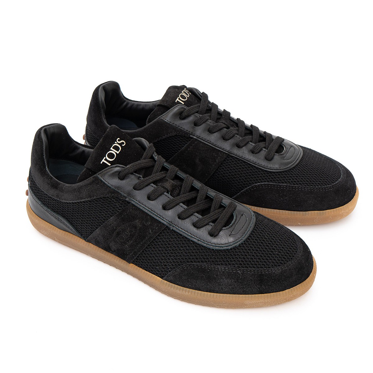 Кеди Tod's Allacciata T Cassetta Leggera 68C QLR Nero