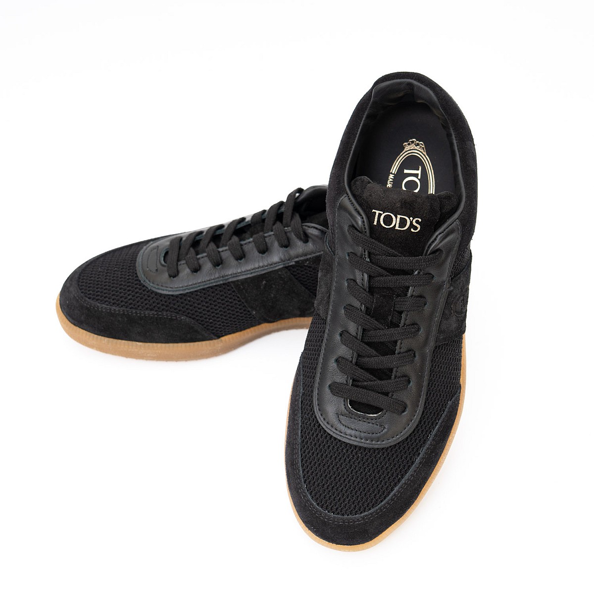 Кеди Tod's Allacciata T Cassetta Leggera 68C QLR Nero
