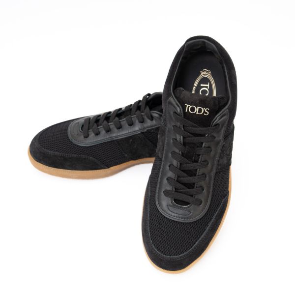 Кеди Tod's Allacciata T Cassetta Leggera 68C QLR Nero.