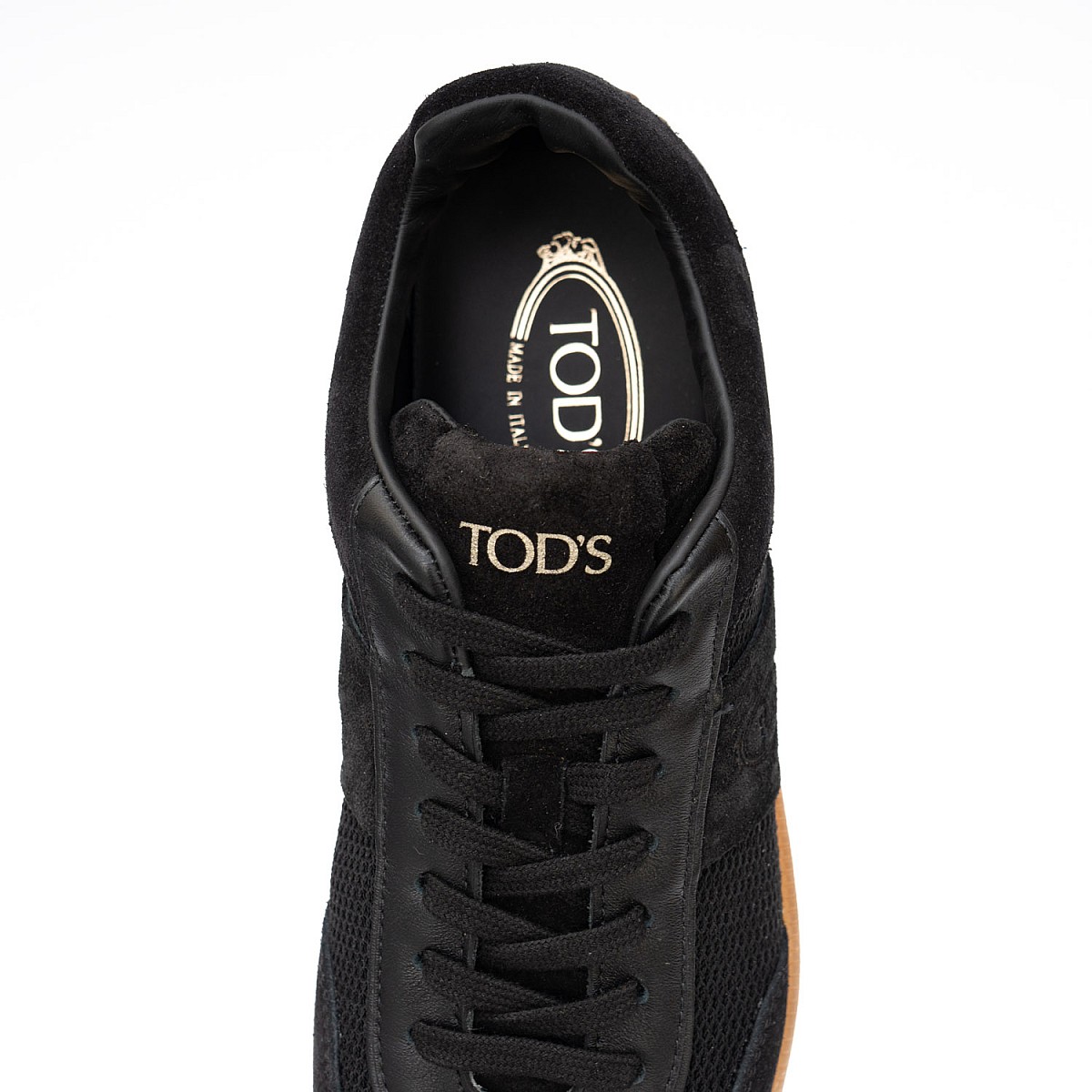 Кеди Tod's Allacciata T Cassetta Leggera 68C QLR Nero