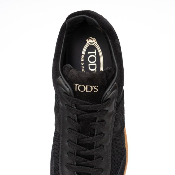 Кеди Tod's Allacciata T Cassetta Leggera 68C QLR Nero.
