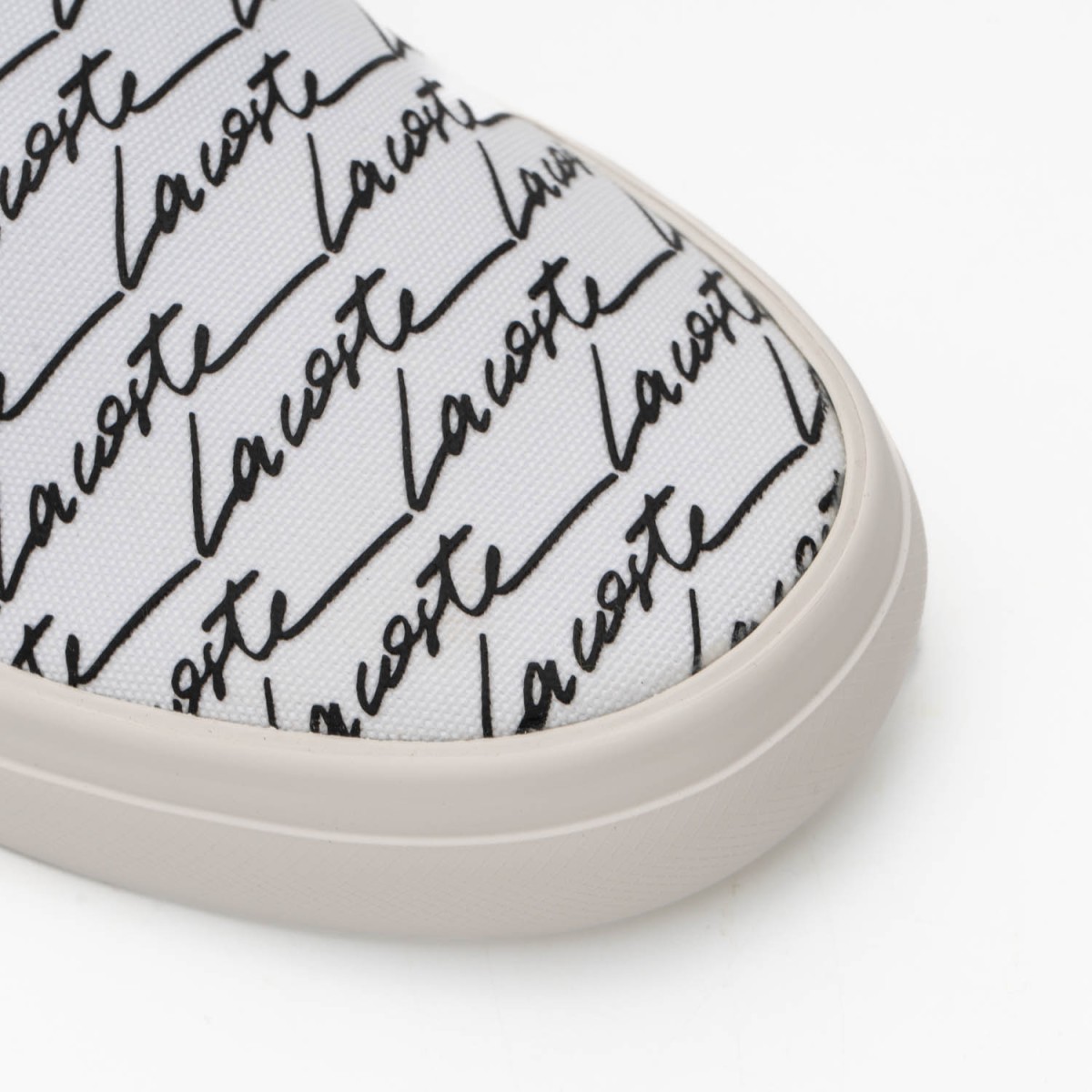 Сліпони Lacoste Jump Serve Slip 07224 CMA WHT/BLK Canvas