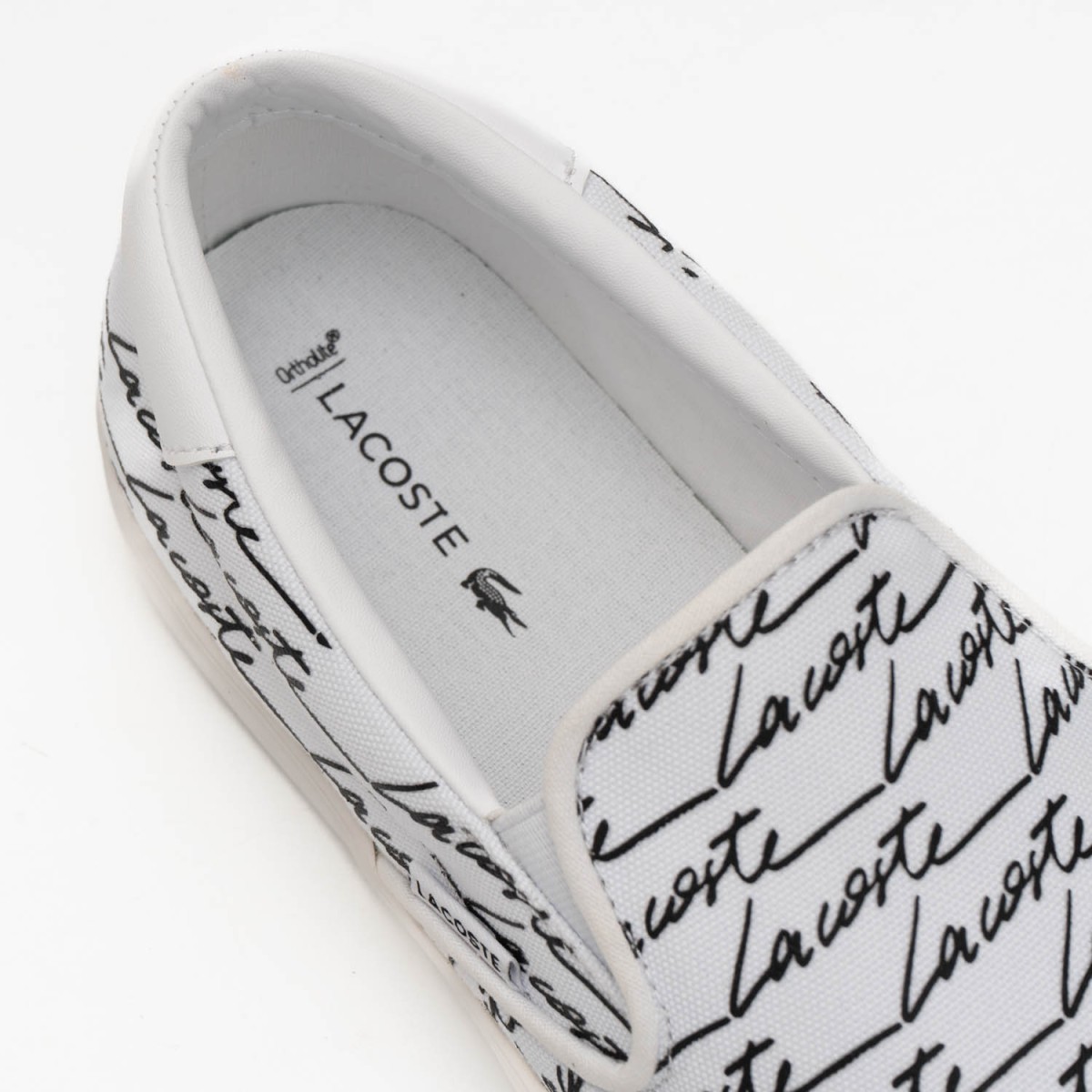 Сліпони Lacoste Jump Serve Slip 07224 CMA WHT/BLK Canvas