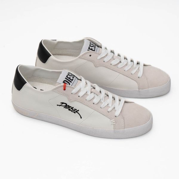 Кеди Diesel S-Leroji Low White/Black.
