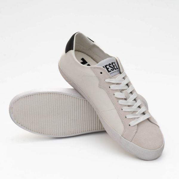 Кеди Diesel S-Leroji Low White/Black.