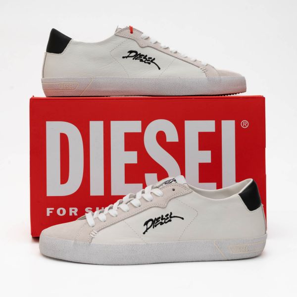 Кеди Diesel S-Leroji Low White/Black.