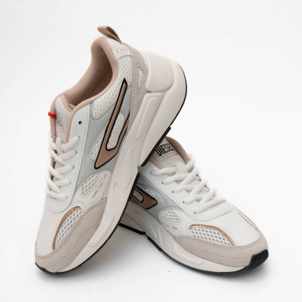 Кросівки Diesel S-Serendipity Sport W Bright White/Champagne Beige.