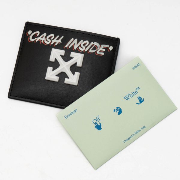Картхолдер Off White Jitney Simple Card Case QU Black Multicolour.