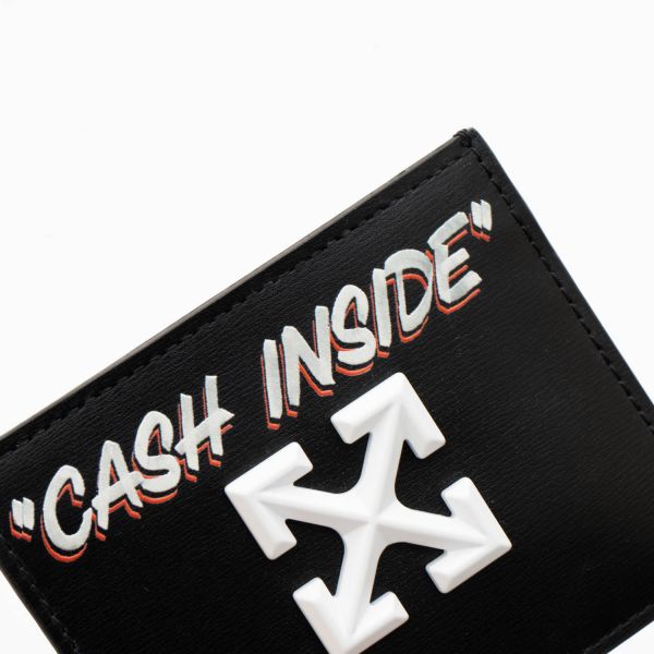 Картхолдер Off White Jitney Simple Card Case QU Black Multicolour.