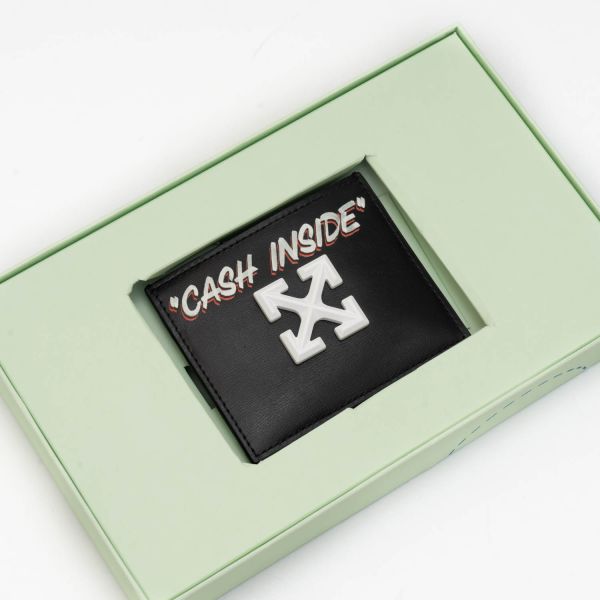 Картхолдер Off White Jitney Simple Card Case QU Black Multicolour.
